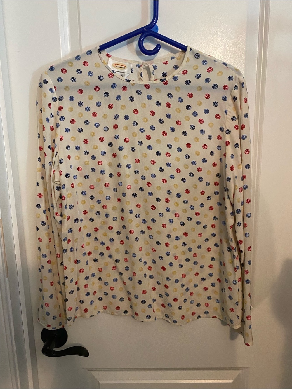 Talbots Vintage Silk Blouse